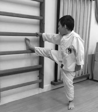 Souplesse chez l'enfant